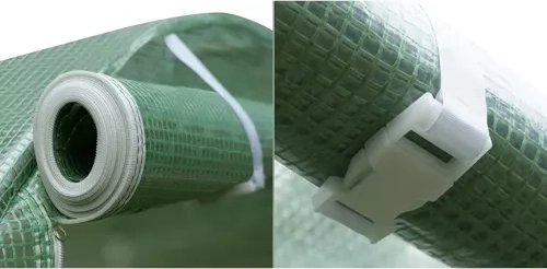 Πρακτικές είσοδοι με φερμουάρ και εύκολο τύλιγμα