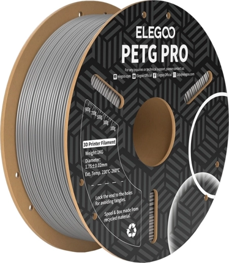Νήμα εκτύπωσης ELEGOO PETG Pro γκρι 1,75 mm