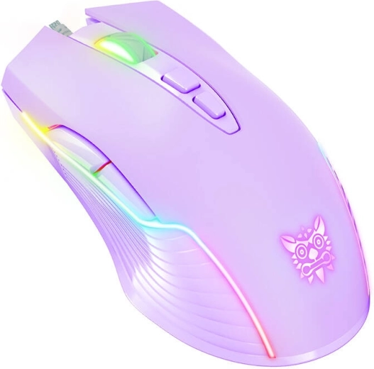 ONIKUMA RGB gaming ποντίκι μωβ