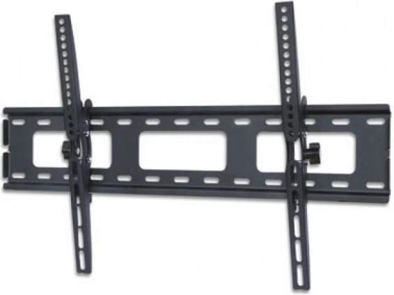 Επιτοίχια βάση τηλεόρασης 40-65 ιντσών, έως 60 kg, μαύρη