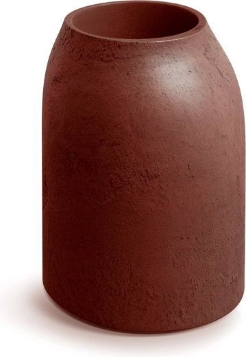 Γλάστρα Epocco Bold 48 cm κοκκινοκαφέ, ματ, ανθεκτική στον παγετό PE