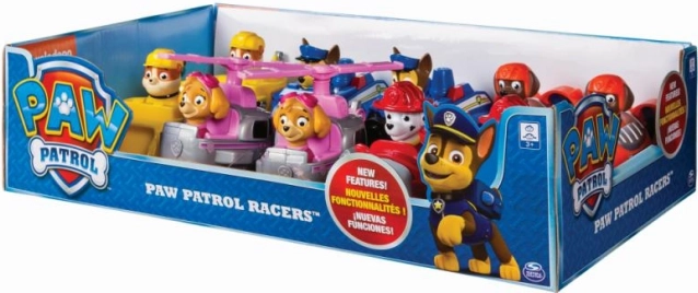 Paw Patrol Οχήματα με Φιγούρες Διασωστών