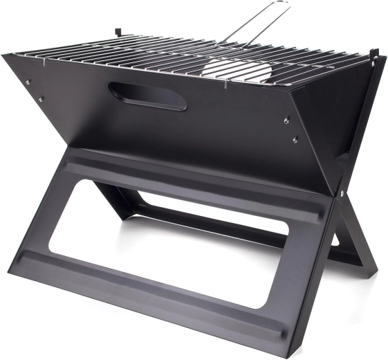 Πτυσσόμενη φορητή ψησταριά κάρβουνου Flat 46 × 41,5 cm, ατσάλι