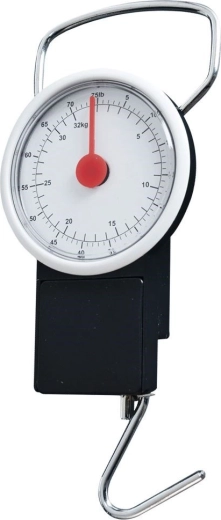 Μηχανική ζυγαριά αποσκευών με μεζούρα 32 kg