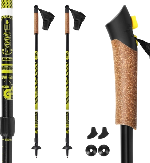 Μπατόν nordic walking Nils Extreme με anti-shock