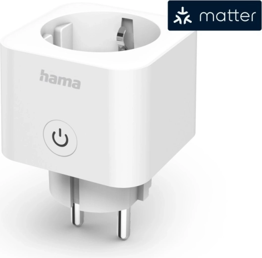Λουλουδάτη τετράγωνη πρίζα Wi‑Fi Matter