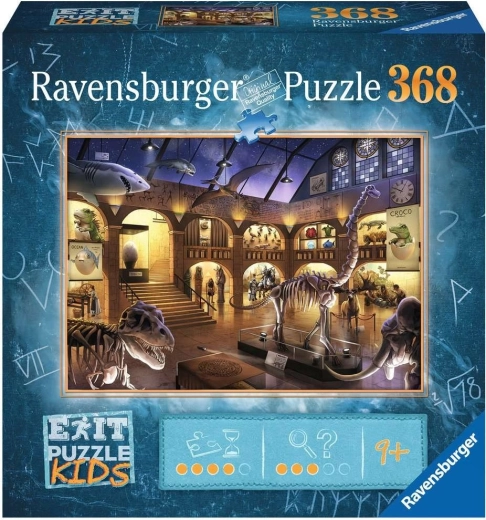 RAVENSBURGER EXIT – Νύχτα στο μουσείο: παζλ απόδρασης για παιδιά (368 κομμάτια)