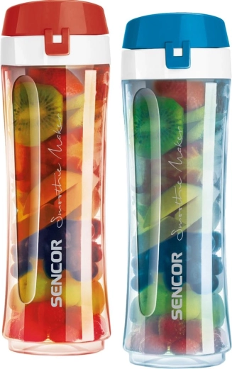 Ανταλλακτικό μπουκάλι smoothie Sencor 0,6 l με καπάκι ταξιδιού - 1 τεμάχιο