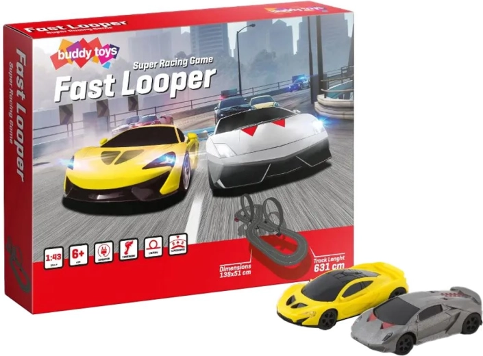 Πίστα αγώνων Fast Buddy Toys