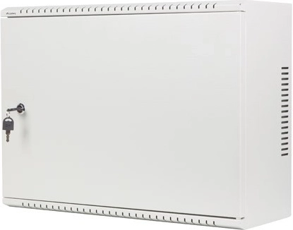 Επιτοίχιο χαμηλού προφίλ rack cabinet 19" 4U + 3U, 540 × 200 mm, γκρι