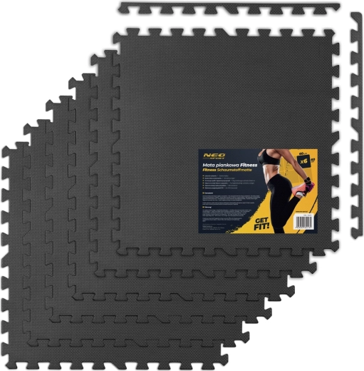 Αφρώδες στρώμα γυμναστικής PUZZLE 180 × 120 cm Neo-Sport