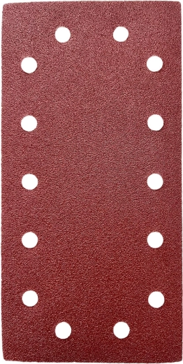 Λειαντικό φύλλο 115 × 230 mm, κόκκωση 120, ξηρό Velcro, 14 οπές (5 τεμ.)