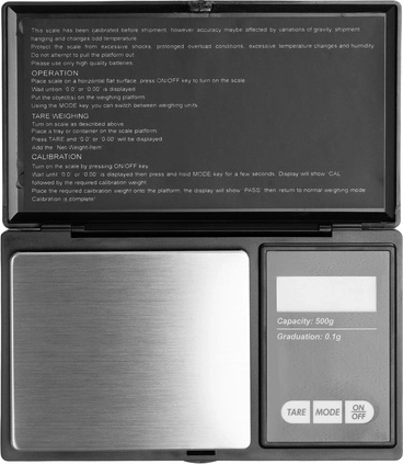 Ακριβές ζύγισμα έως 500 g