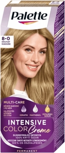 Palette Intensive Color Creme 8-0 ανοιχτό ξανθό, 50 ml