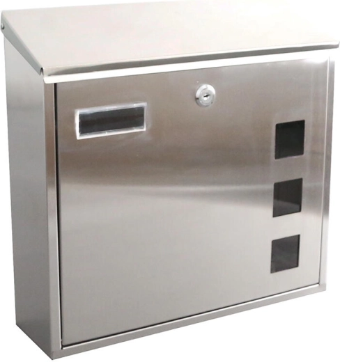 Ανοξείδωτο γραμματοκιβώτιο 350 × 330 × 110 mm