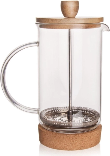 Καπάκι από μπαμπού και βάση από φελλό