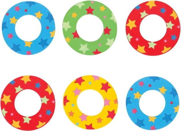 Bigjigs Toys Ξύλινο γραμματάκι με αστέρια - O