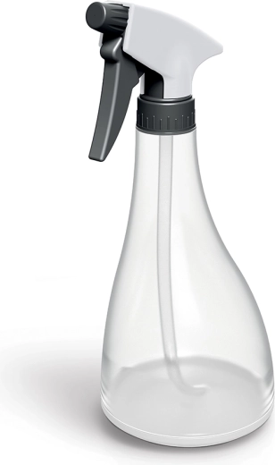 DROSTY χειροκίνητος ψεκαστήρας 0,7 l διαφανής/λευκός