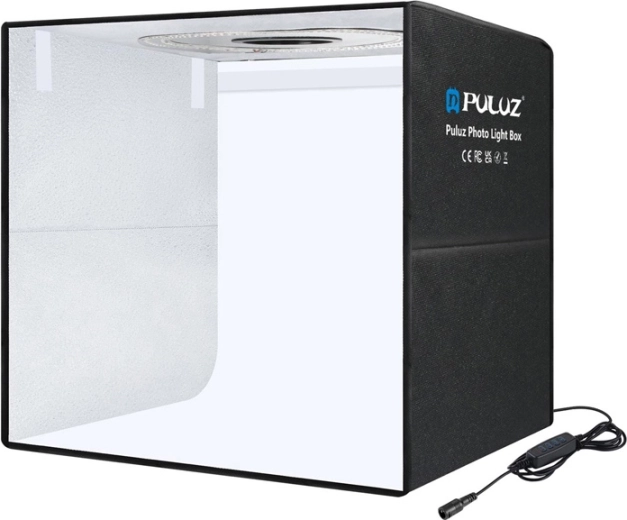 Puluz 50 cm LED φωτογραφική σκηνή χωρίς σκιές