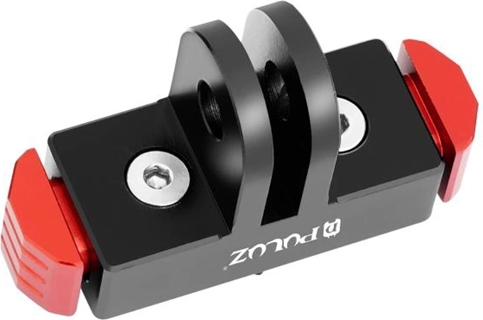 Μαγνητική βάση ταχείας αποδέσμευσης Puluz για GoPro HERO13 Black / MAX2 (μαύρο και κόκκινο)