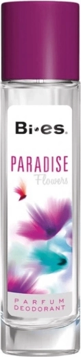Γυναικείο γυάλινο αποσμητικό BI-ES Paradise Flowers 75 ml