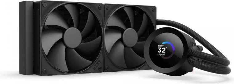 NZXT Kraken plus 240 LCD μαύρο