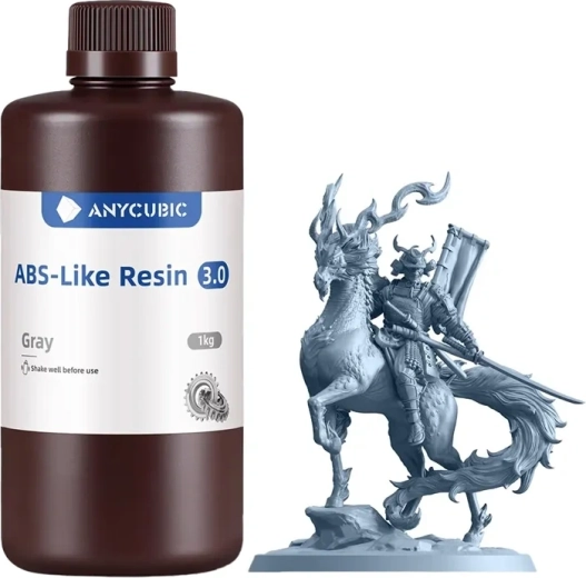 Anycubic ABS-Like Resin 3.0 γκρι - 1 τεμάχιο