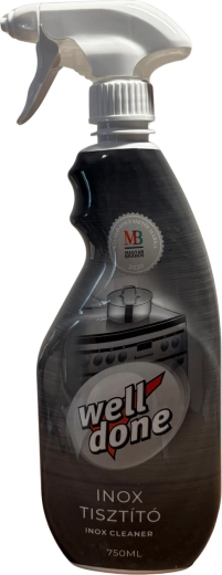 Well Done Καθαριστικό για ανοξείδωτο χάλυβα 750 ml