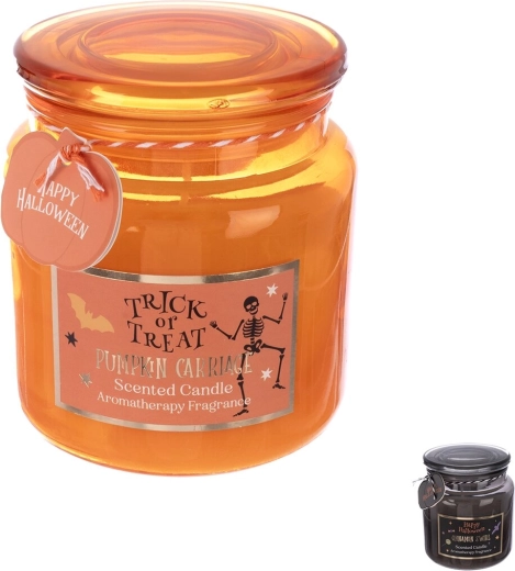 Αρωματικό κερί σε γυαλί Halloween 350 g (μείγμα αρωμάτων και μοτίβων)