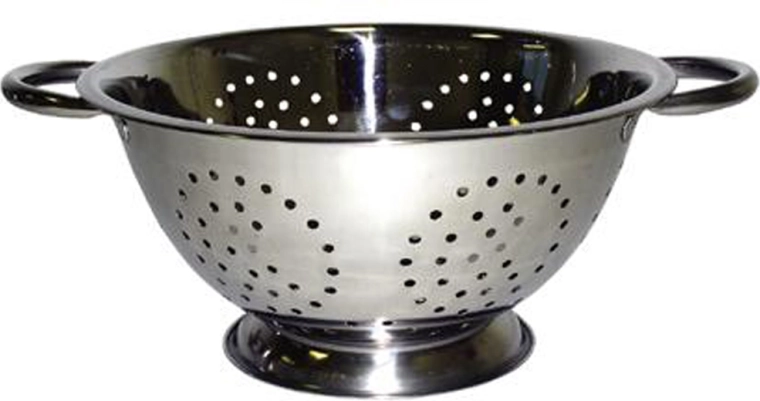 Ανοξείδωτο σουρωτήρι TORO με λαβές 24,5 cm