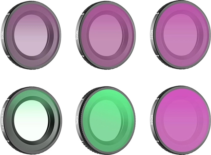 Σετ 6 φίλτρων Sunnylife για DJI Osmo Nano – 1/4 Black Mist, CPL, ND8, ND16, ND32, ND64