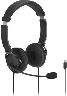 Kensington EQ Classic ενσύρματο USB‑C σετ ακουστικών με μικρόφωνο