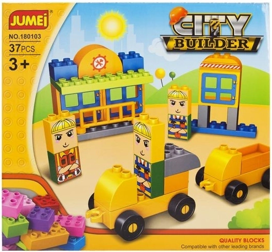 Jumei City Builder πόλη – κατασκευή, 37 τεμάχια (28 × 26 cm) - 1 τεμάχιο