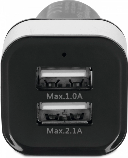 Φορτιστής αυτοκινήτου CarCharger Dual USB CE
