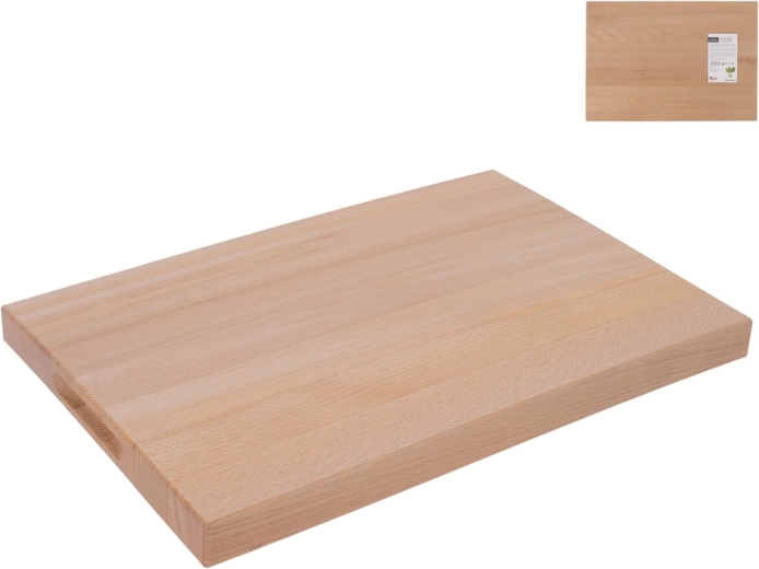 Ξύλινη επιφάνεια κοπής κουζίνας 50 × 35 cm