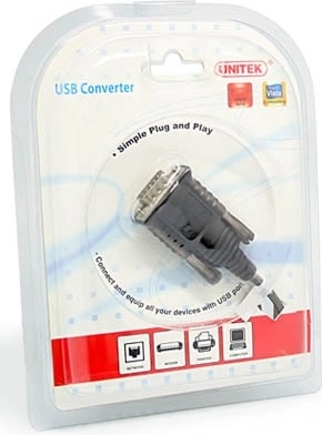 Προσαρμογέας USB σε σειριακή θύρα RS-232 UNITEK