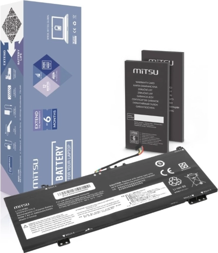 Μπαταρία MITSU για Lenovo Yoga L17C4PB0 και L17M4PB0