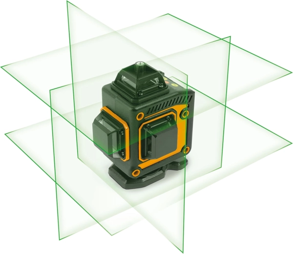 Πράσινες γραμμές λέιζερ 3D/360°