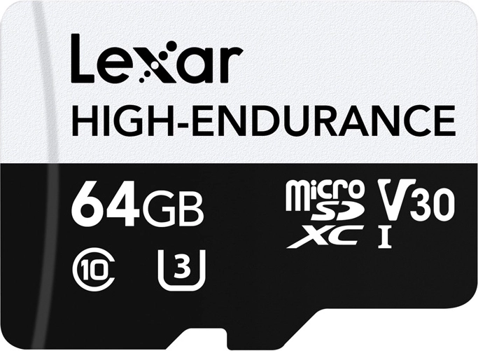 Κάρτα μνήμης Lexar High-Endurance microSDXC 64 GB