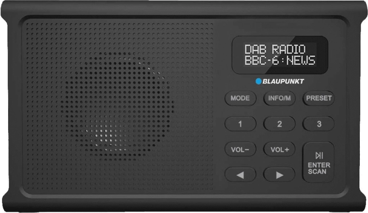 Φορητό ψηφιακό ραδιόφωνο Blaupunkt DR3BK DAB+