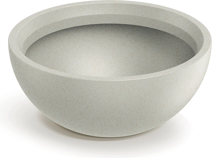 Γλάστρα Molio Bowl 38 cm σε χρώμα άμμου