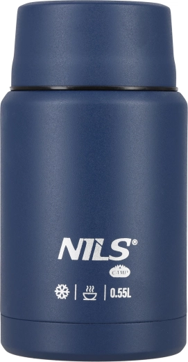 NILS Camp θερμός φαγητού 550 ml μπλε