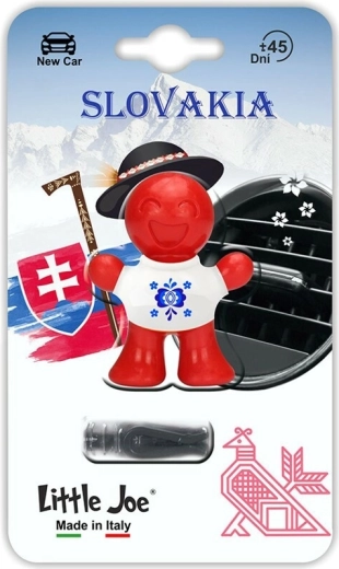 Supair Drive Little Joe 3D αρωματικό χώρου αυτοκινήτου amber με λαϊκό μοτίβο - 1 τεμάχιο