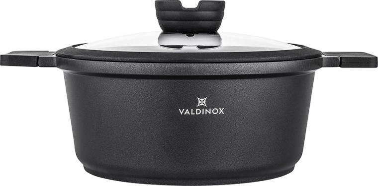 Κατσαρόλα Valdinox Expert με καπάκι 24 cm, 4,5 l