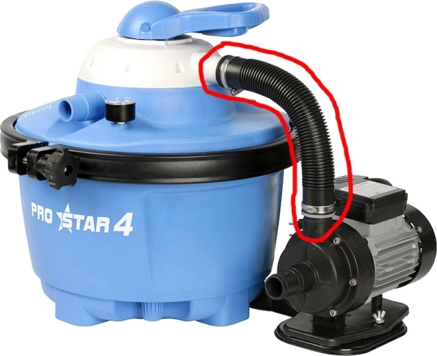 Σωλήνας σύνδεσης για φίλτρανση άμμου ProStar 4 (από το 2015)