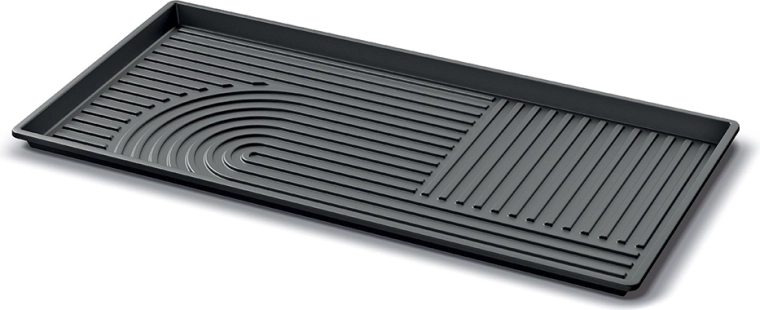 Δίσκος αποστράγγισης Tassy Dry Pad 72,4 cm – ανακυκλωμένο μαύρο