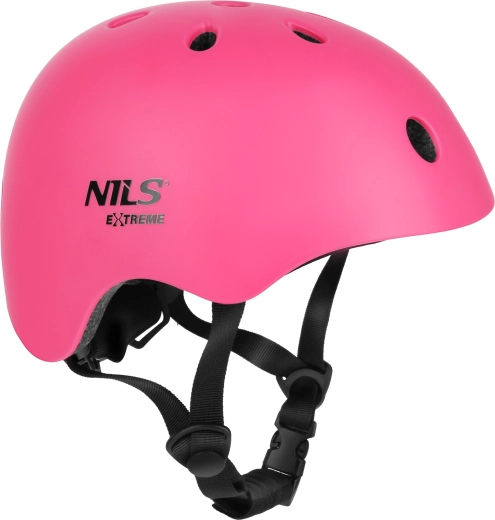 Κράνος NILS Extreme MT301 – Ροζ