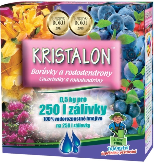 Λίπασμα Kristalon για μύρτιλα και ροδόδεντρα 0,5 kg