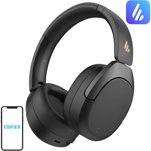 Edifier W830NB ασύρματα ακουστικά με ANC, μαύρα