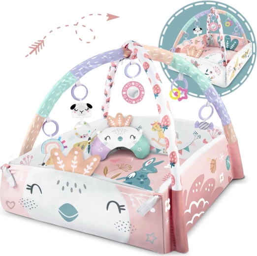 3σε1: ανοιχτό χαλάκι, πάρκο και χώρος για tummy time
